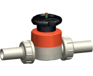 氣動隔膜閥，+GF+標準型 514型隔膜閥 帶SDR11對焊端