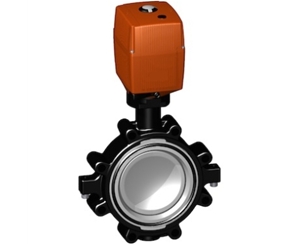 +GF+電動蝶閥 電動塑料蝶閥，100-230V GF141型凸耳式蝶閥 進口蝶閥